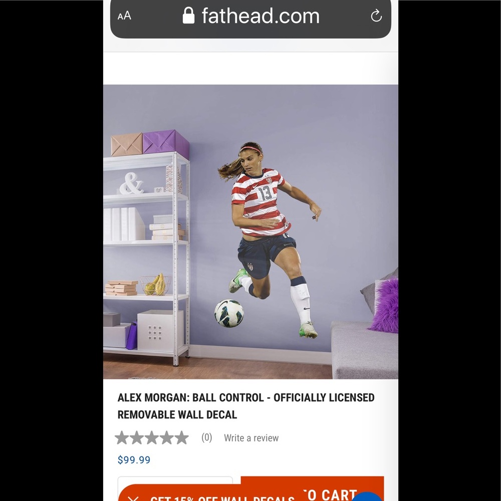 Alex Morgan Fathead